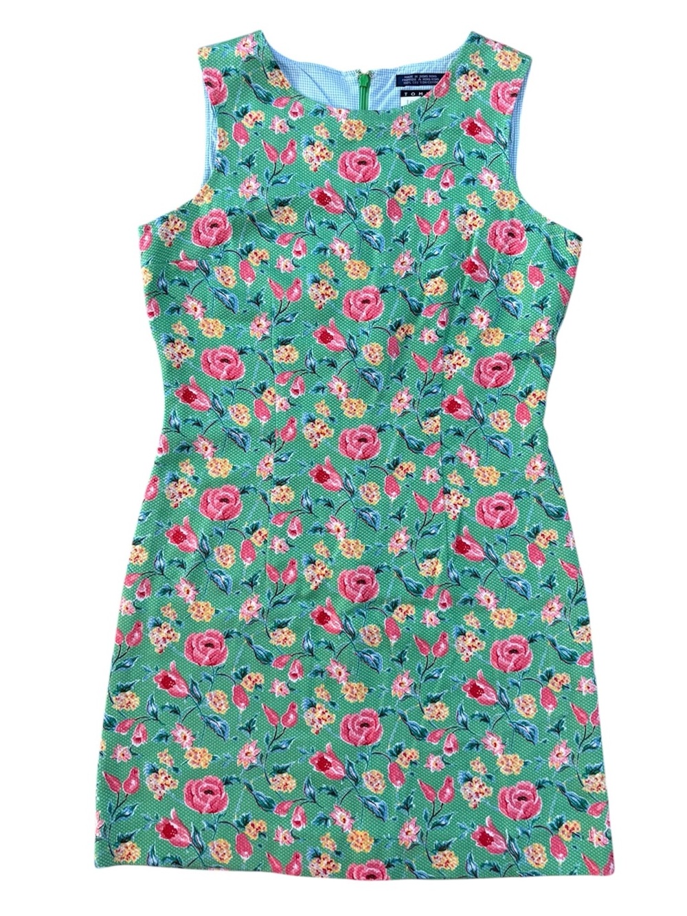 EUC Rare Tommy Hilfiger Vintage Y2K 90s textured Floral Dress cottagecore preppy